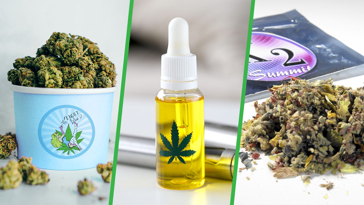 CBD vs delta-8 THC vs synthetic Cannabinoids