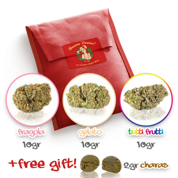 Kit regalo CBD canapa light natale esploratore