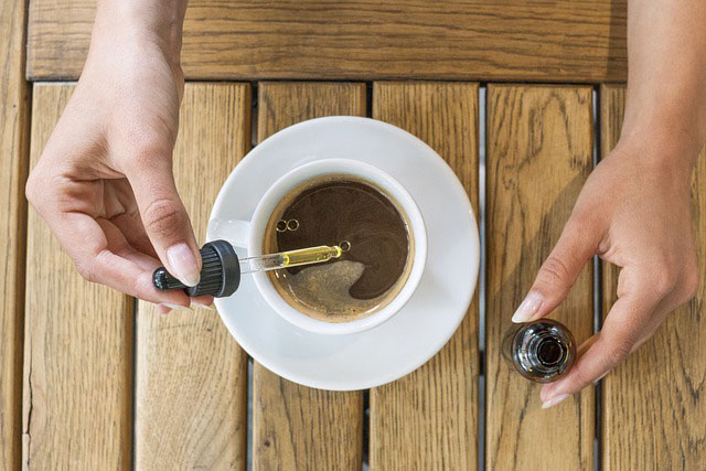 cbd oil added to coffee