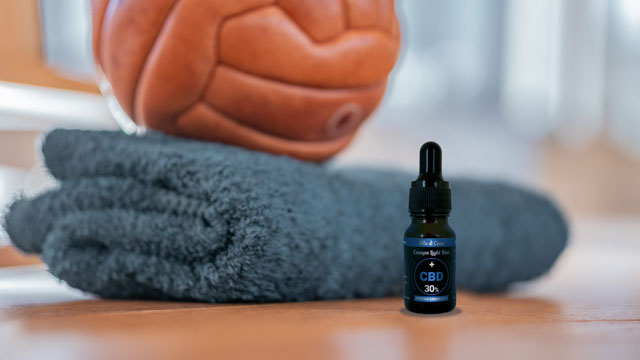 Huile de CBD à usage sportif 30%